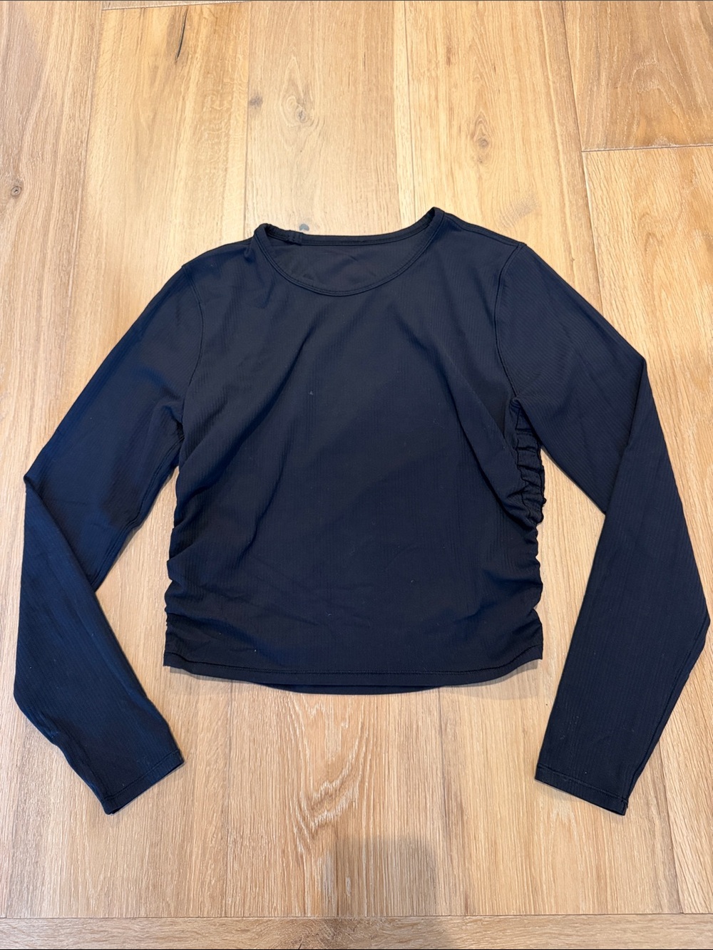 Lululemon All it Takes Nulu Ribbed Black Long-Sleeve